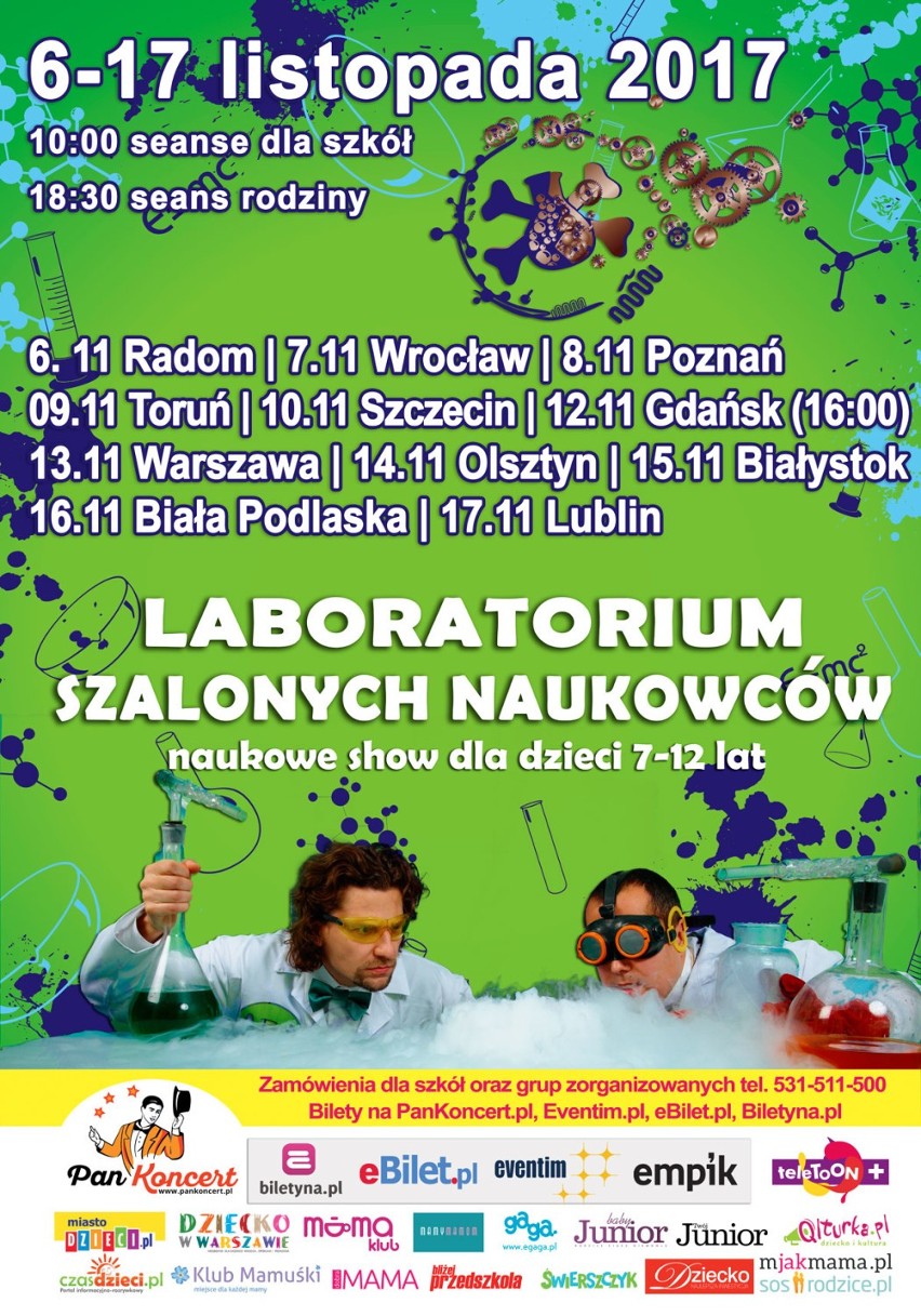 Laboratorium szalonych naukowców KONKURS!!!