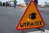 Wypadek na DK92 między Młodaskiem, a Gajem Wielkim