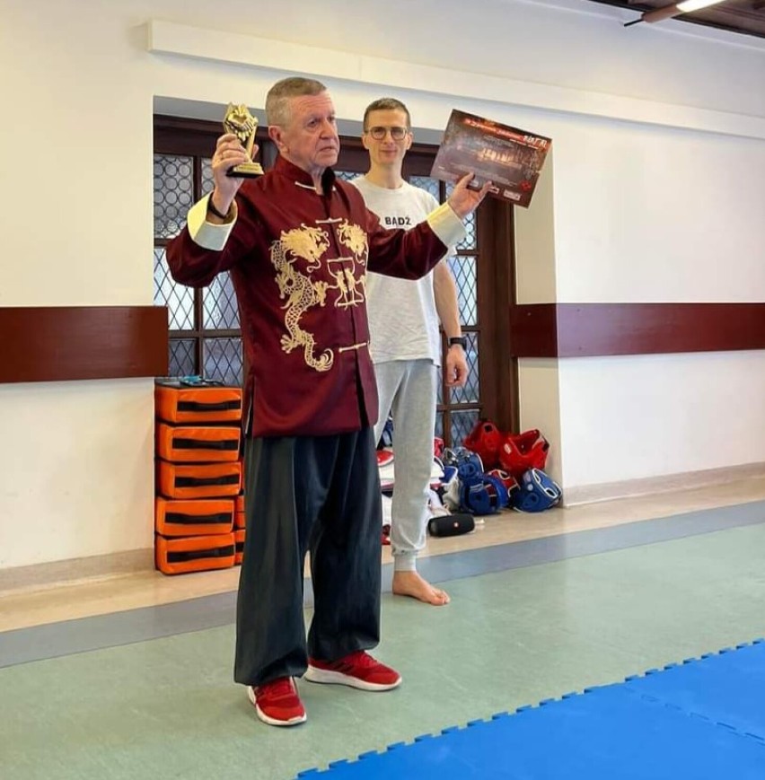 Karatecy z Klubu Karate Randori z Radomska na zgrupowaniu szkoleniowym w Rogowie