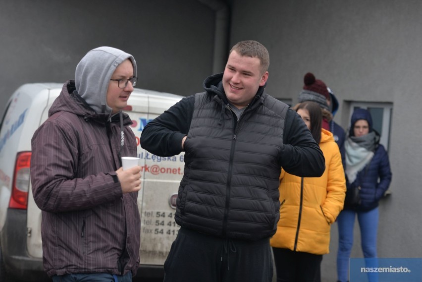 WOŚP Włocławek 2019. MotoOrkiestra przy Hali Mistrzów we Włocławku [zdjęcia]