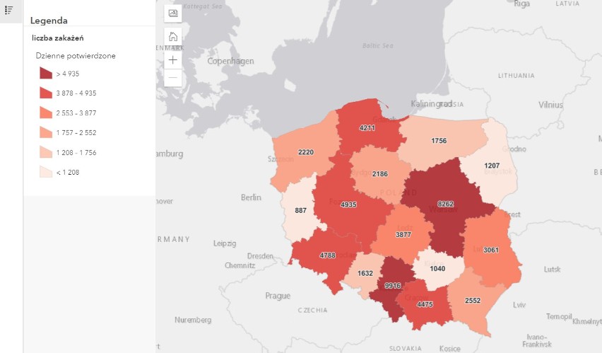 Znowu ponad 57 tys. zakażeń SARS CoV-2 w kraju. Zmarło 271...