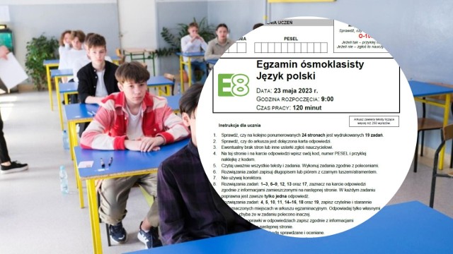 Jak wyglądał arkusz CKE i odpowiedzi do egzaminu ósmoklasisty z polskiego 2023? Zobacz>>