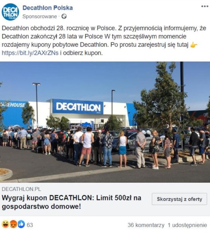 UWAGA! 13 lipca 2020 r. oszuści na portalu społecznościowym...