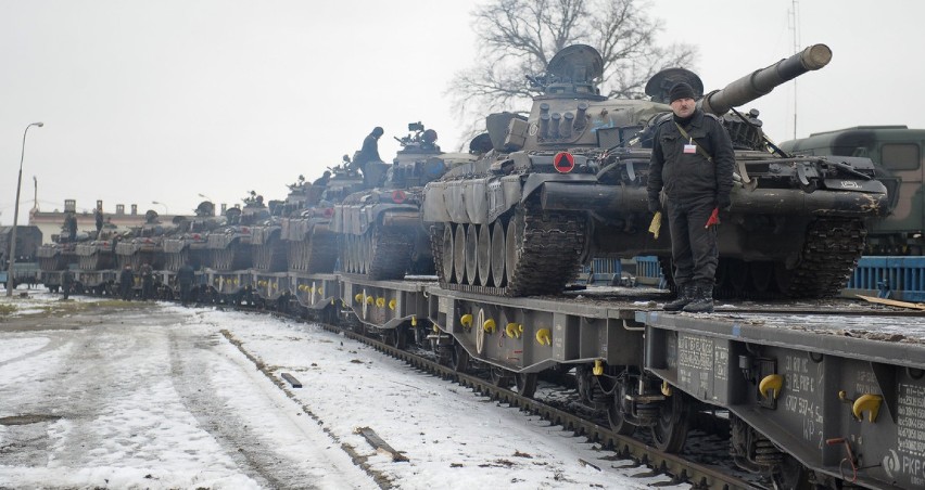 1 Batalion Czołgów w Żurawicy wyjechał na ćwiczenia NATO