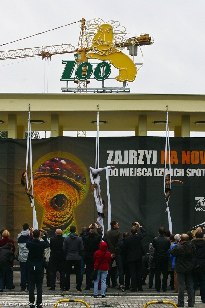 Wrocław: Nowa brama do zoo – symbol zmian (ZDJĘCIA)