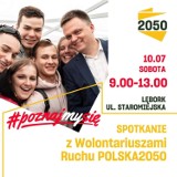 Lębork. Wolontariusze Ruchu Polska2050 chcą porozmawiać z mieszkańcami o ich sprawach