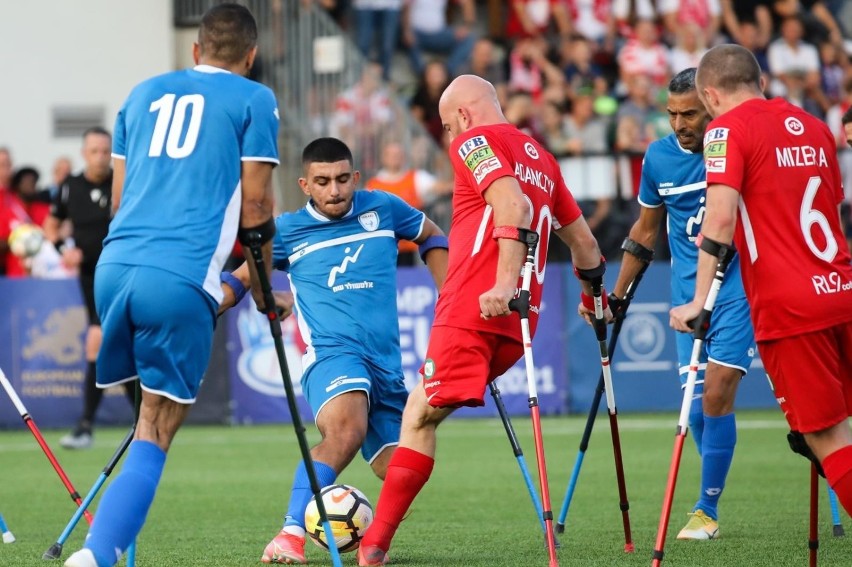 14.09.2021, Kraków: mecz ME w amp futbolu Polska - Izrael