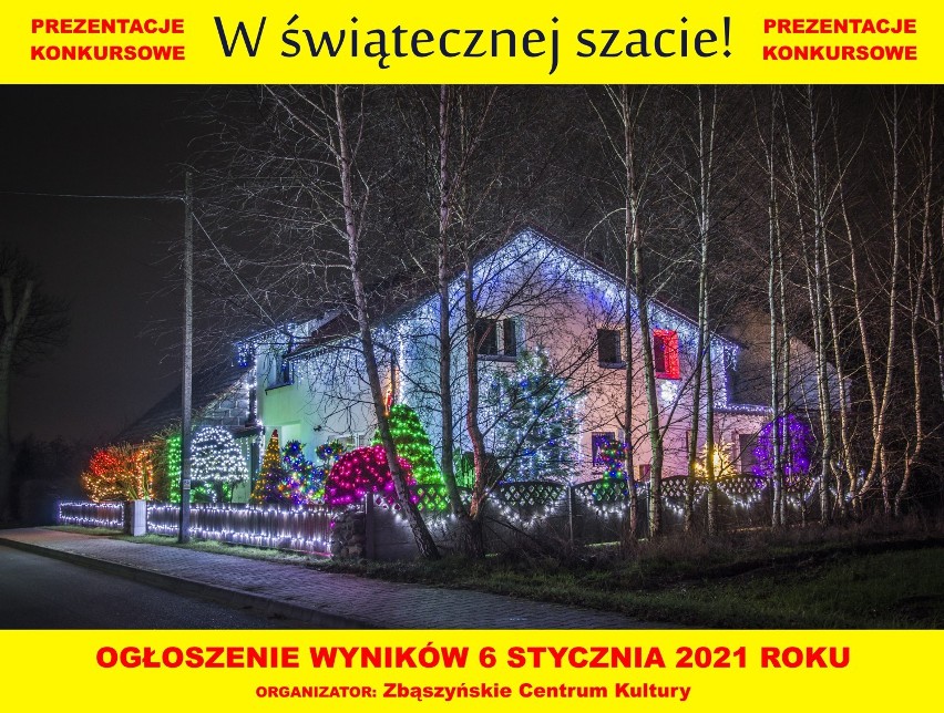 Gmina Zbąszyń "W świątecznej szacie" - prezentacje konkursowe. Zobaczcie, niesamowite świąteczne dekoracje [Zdjęcia]