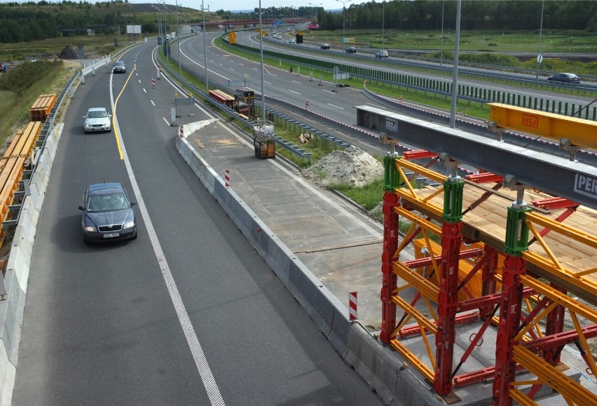 Wezeł Sośnica w Gliwicach. Pamiętacie, jak powstawał? ZDJĘCIA