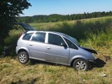 Najdymowo. Śmiertelny wypadek na DK 57 między Biskupcem i Czerwonką. Zderzył się samochód osobowy z ciężarowym. 23.06.2022 r.