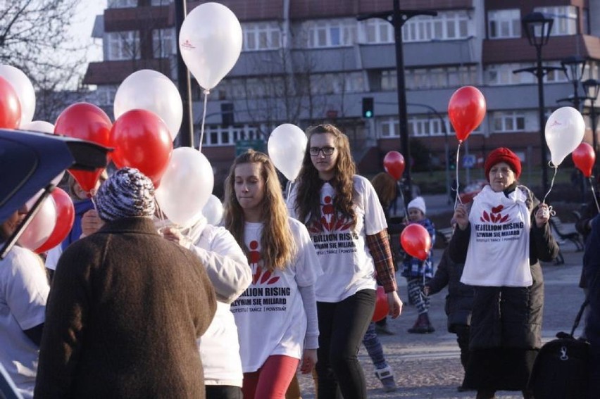 Nazywam się miliard - protest przeciwko przemocy wobec kobiet w Lubinie