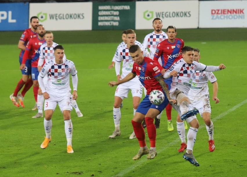 Piłkarze Górnika Zabrze w tym sezonie plasują się w czołówce...