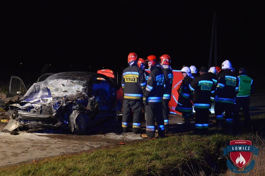 Śmiertelny wypadek pod Łowiczem. W Różycach zginął 64-letni mieszkaniec powiatu łowickiego [ZDJĘCIA]