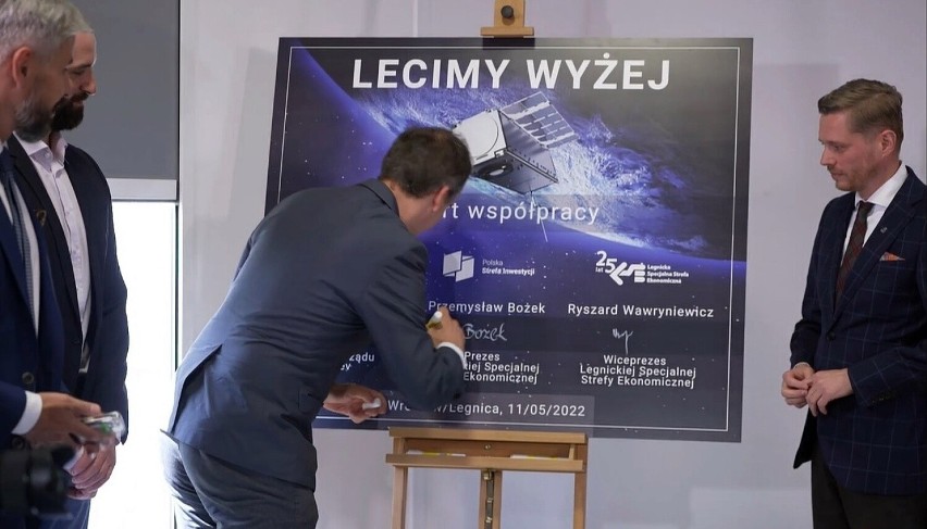 Produkcja satelitów koło Legnicy będzie jedyną taką w Polsce...