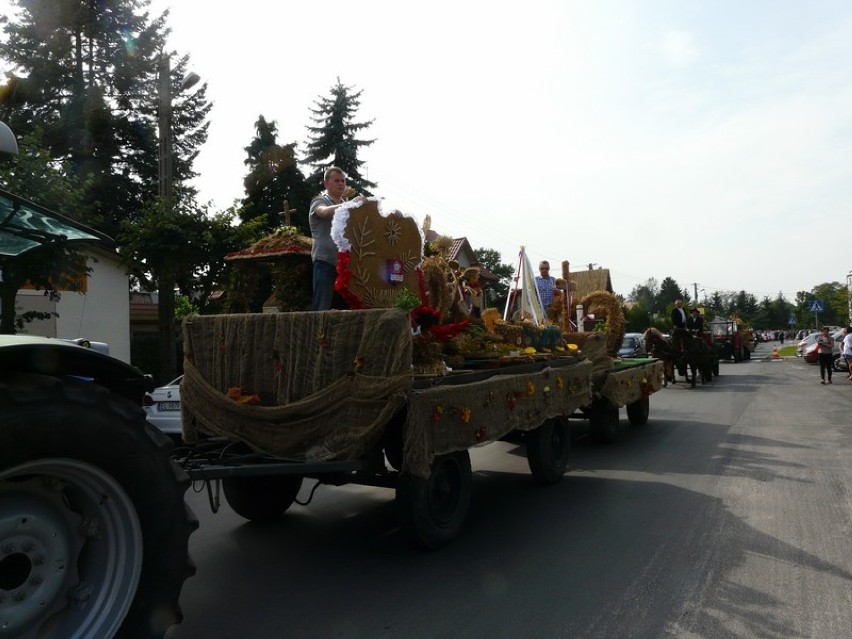 Dożynki powiatowe w Poddębicach 2014