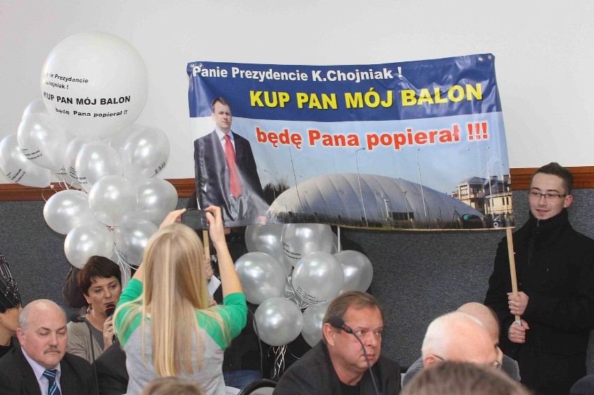 Kup pan balon... czyli happening na sesji w Piotrkowie (aktualizacja)