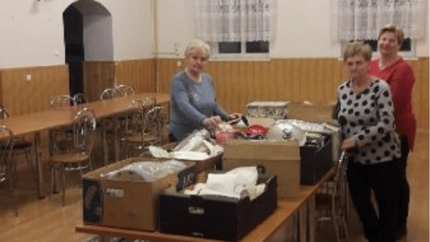 Gmina Zbąszyń. KGW Chrośnica przeprowadziło zbiórkę sprzętu gospodarstwa domowego przeznaczoną dla uchodźców z Ukrainy