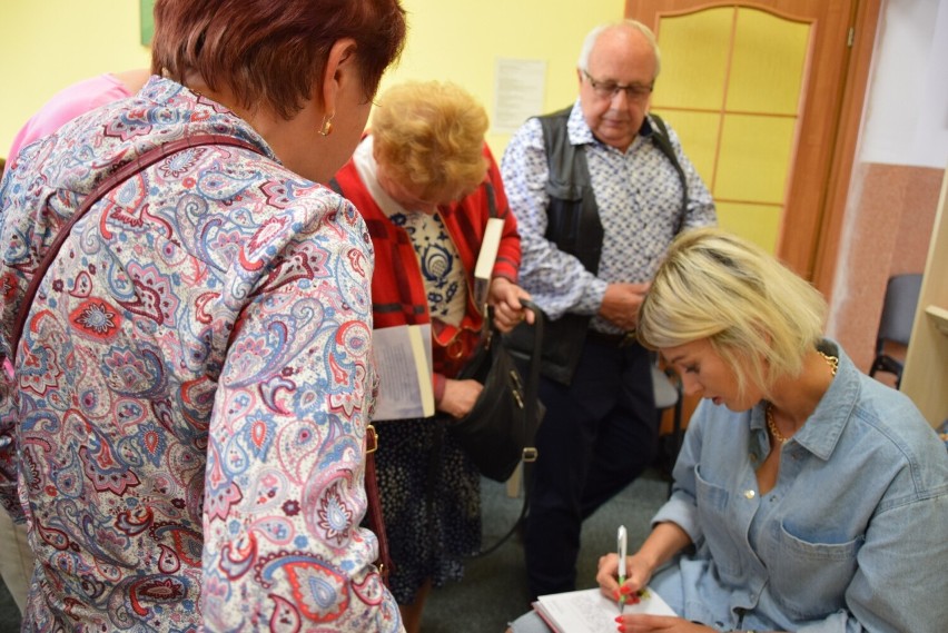 Dziennikarka Katarzyna Zdanowicz spotkała się z czytelnikami...