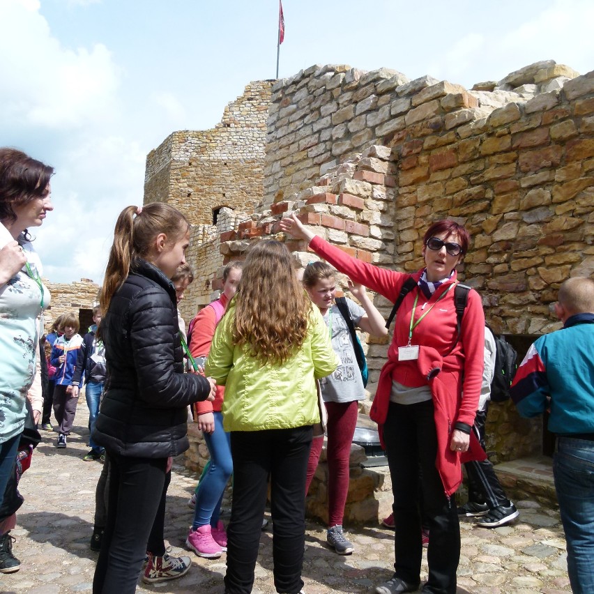 Na zamek Kazimierza Wielkiego w Inowłodzu ściągają turyści z całej Polski