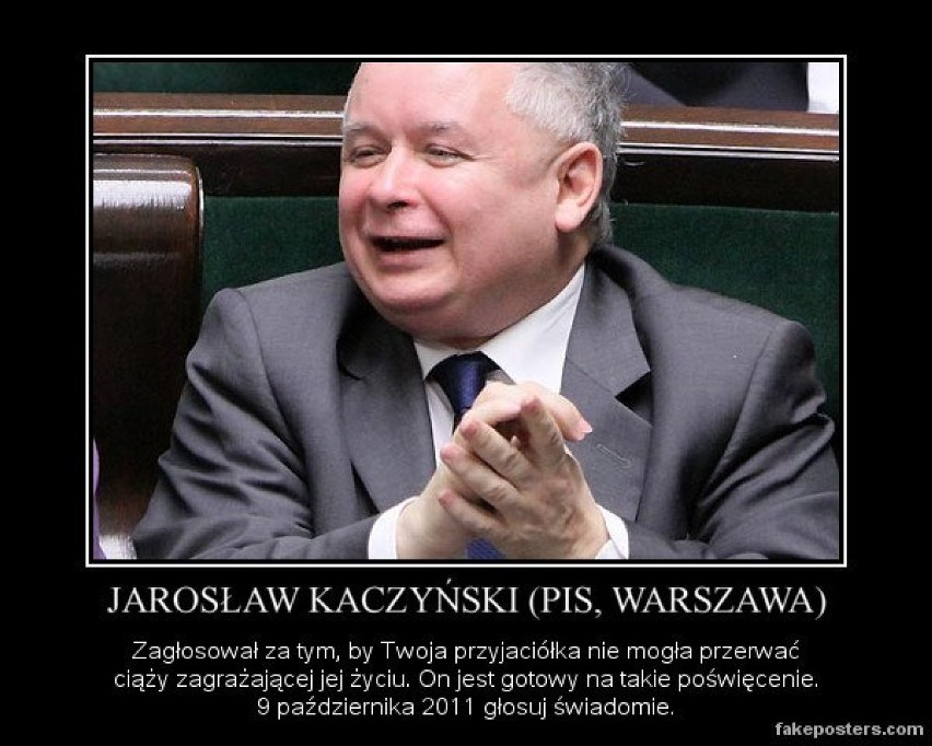 "Sejm. Poczet przeciwników praw kobiet"