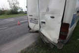 Kraków: wypadek motocyklisty na ul. Stella-Sawickiego [ZDJĘCIA]