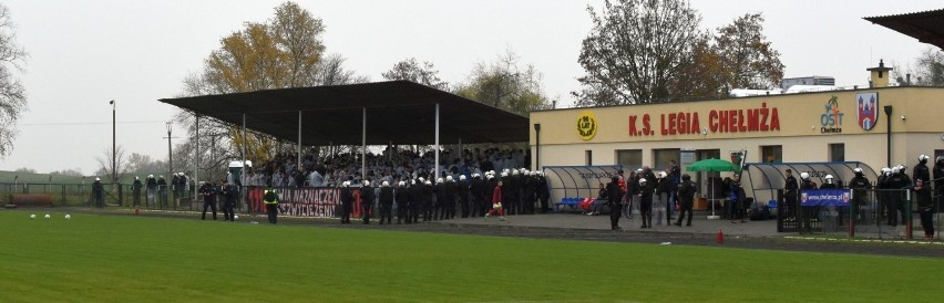 W meczu 15. kolejki IV ligi Legia Chełmża zremisowała z...