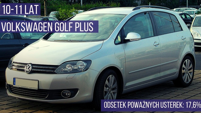 Volkswagen Golf Plus uplasował się na 3. miejscu najbardziej...