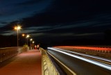 Międzychód: Zobaczcie nocne zdjęcia nowego mostu przez rzekę Wartę [ZDJĘCIA]
