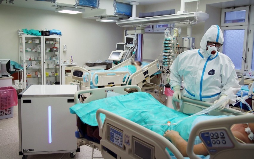 W szpitalu w Grudziądzu hospitalizowanych jest 318 pacjentów...