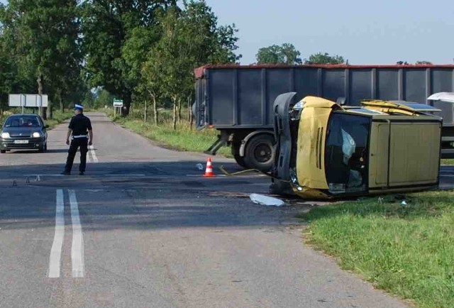 Wypadek w Kończewicach