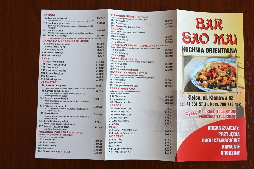 Popularny kielecki Bar Sao Mai zmienił lokalizację. Są też nowości w menu. Zobacz zdjęcia 