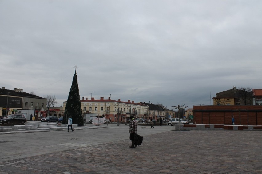 Plac Kościuszki w Tomaszowie