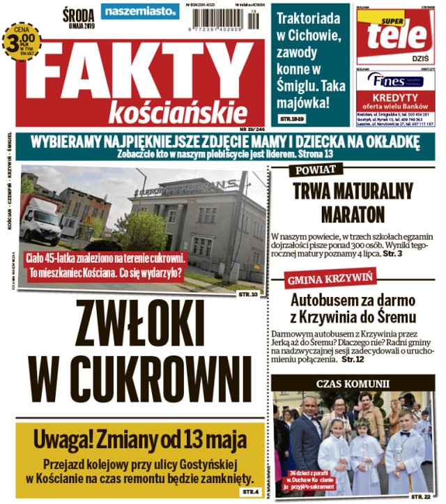 Zapraszamy do lektury nowych "Faktów Kościańskich"