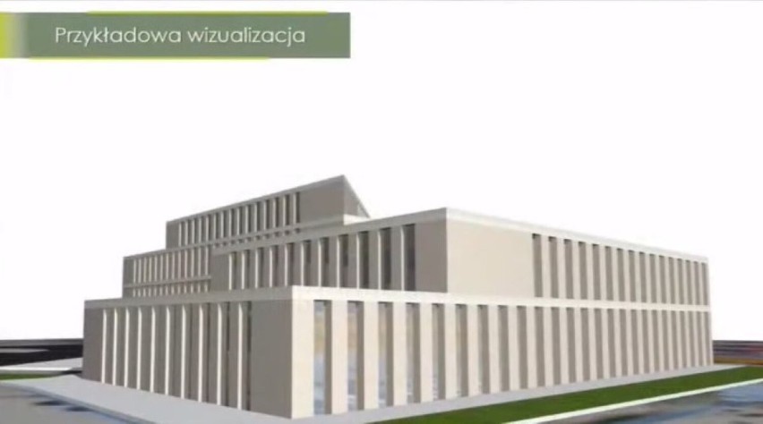 Wstępna wizualizacja budynku dworca PKS