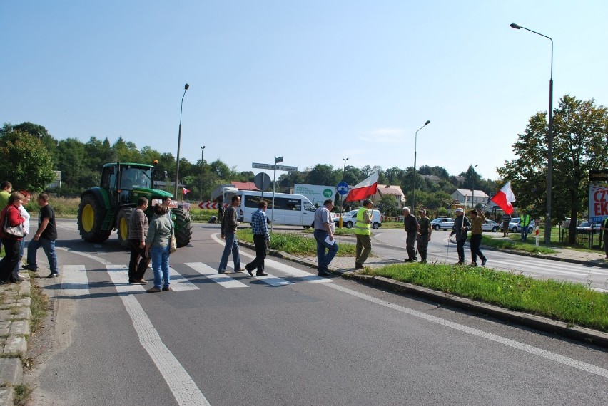 Krasnystaw. Protest rolników w obronie uczciwej prywatyzacji...