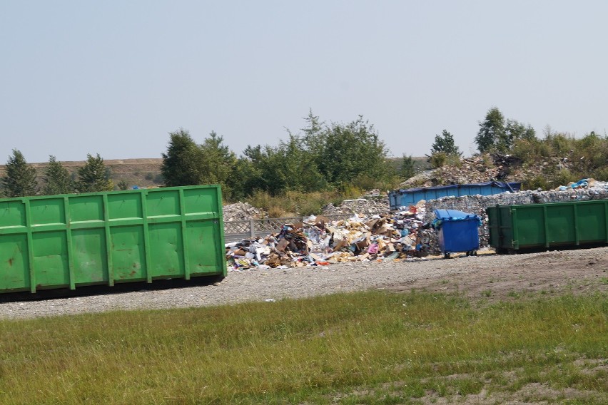 Stacja segregacji odpadów w Bolesławiu