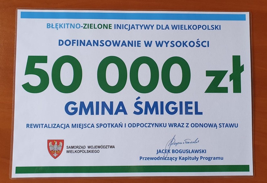 Gmina Śmigiel. 50 tysięcy złotych dla sołectwa Żegrówko