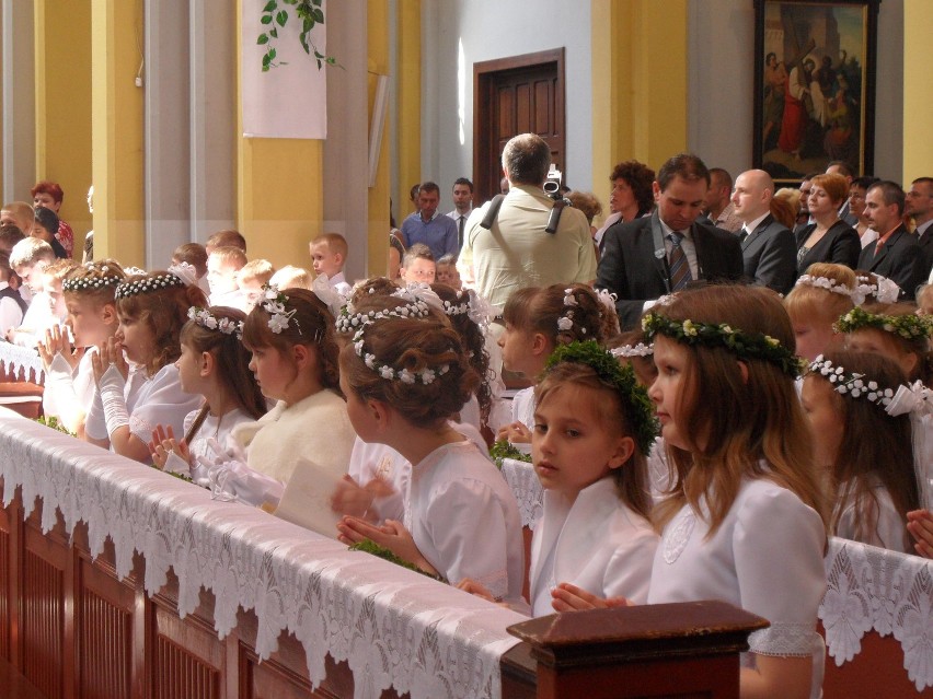 Pierwsza Komunia Święta w kościele pw. Świętego Krzyża w Siemianowicach Śląskich
