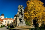 Cudowny Dolny Śląsk. Park zamku Książ w jesiennych barwach (ZDJĘCIA)