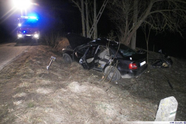 Wypadek w Udziejku. Sześciu mężczyzn trafił do szpitala