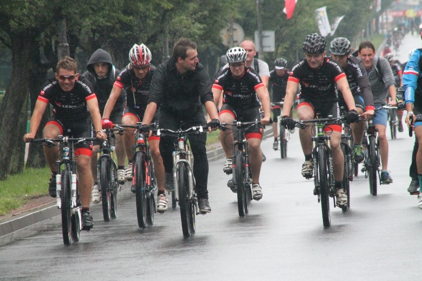 Tour de Pologne w Zawierciu. Mieszkańcy przejechali rundę honorową [FOTO]