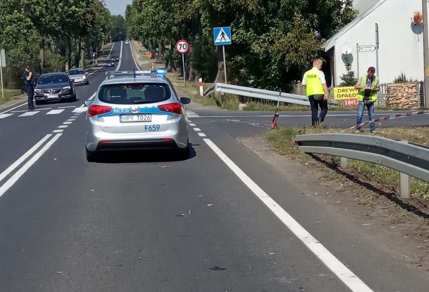 Kierowca i pasażerka matiza nie żyją. Kierujący audi uciekł z miejsca zdarzenia[foto]