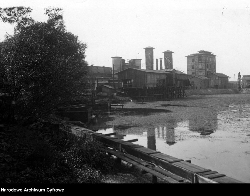 Fabryka sztucznego jedwabiu, czyli dawny Wistom w Tomaszowie na starych zdjęciach z początku XX wieku