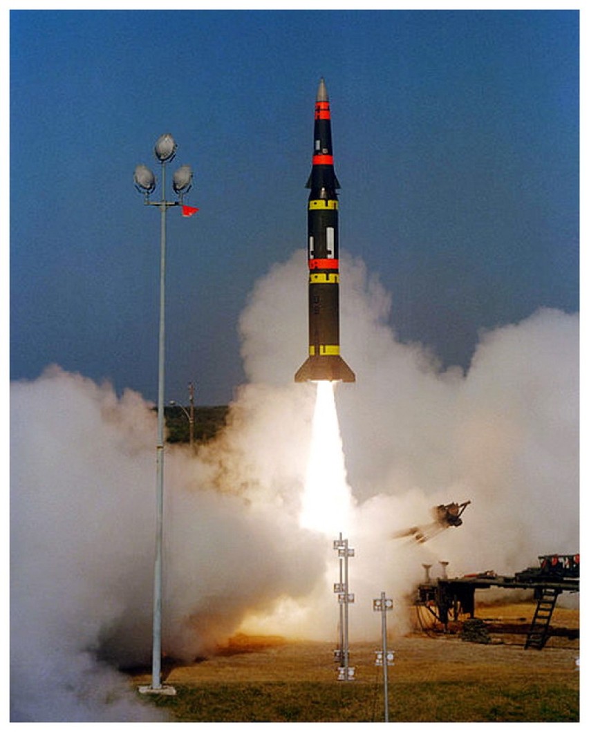 Test rakiety Pershing 1983