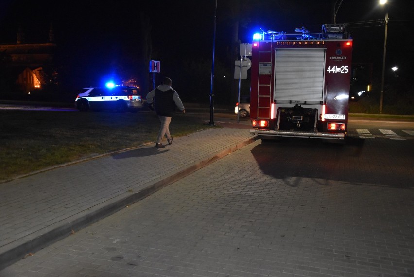Wypadek z udziałem policjanta na ulicy Wzgórze Wolności w Kartuzach. Był pijany!