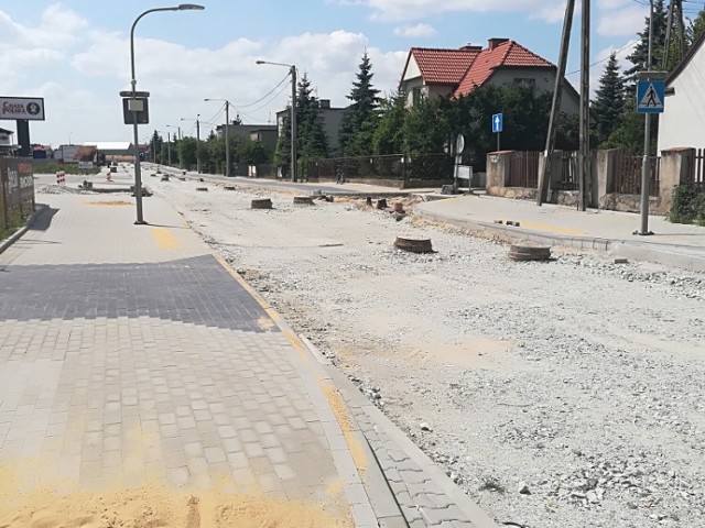 Do końca lipca mają zakończyć się prace na pierwszym odcinku ulicy Wolności