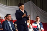 Wicepremier Beata Szydło spotkała się z mieszkańcami Bochni. Doszło do incydentu