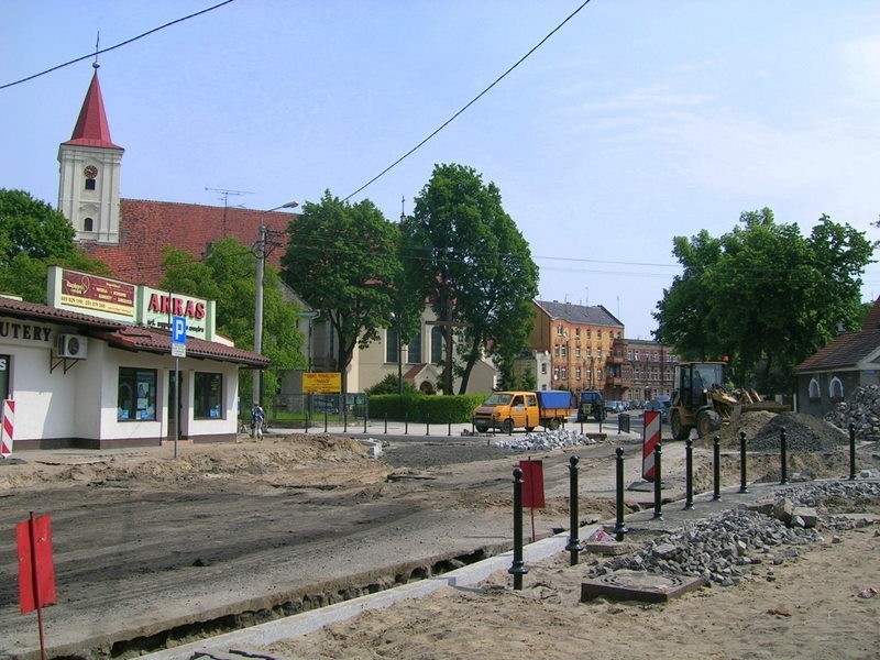 Plac św. Floriana. Wiosna 2011