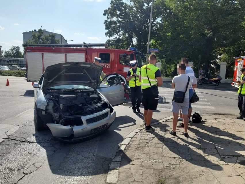 Do groźnego wypadku z udziałem motocyklisty doszło na...