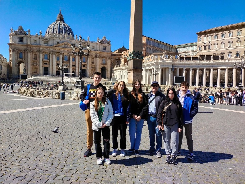 Zdolni uczniowie ze szkół w gminie Mieścisko pojechali do Rzymu. Jak wspominają wycieczkę?